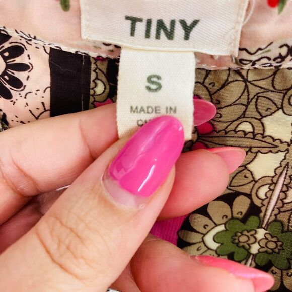 Anthropologie Tiny Devas Popover Tunic‎ Size S Paisley Sequin Blouse Multicolor - Picture 4 of 11